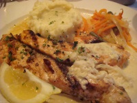 salmon at petit robert bistro